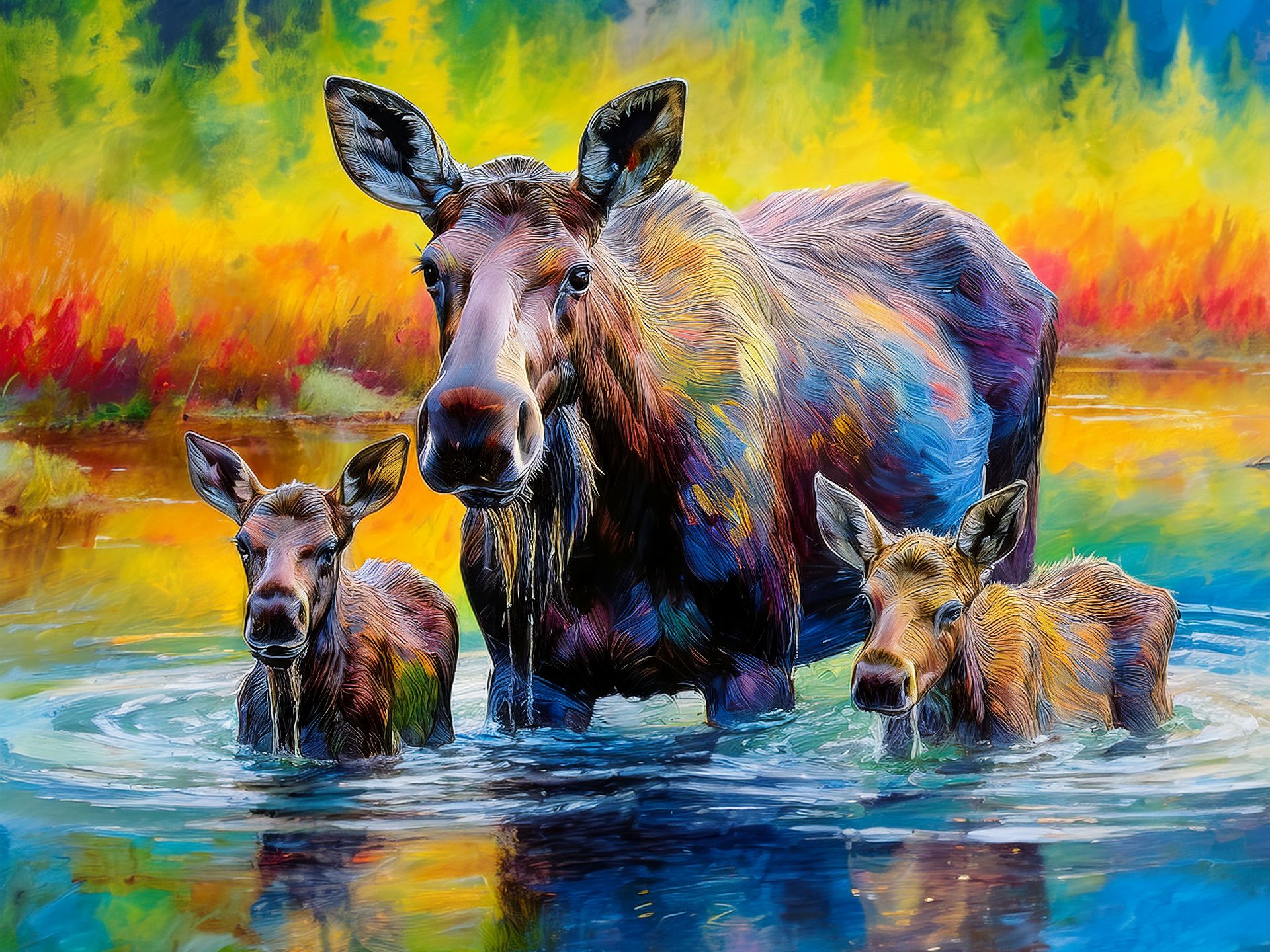Moose And Babies